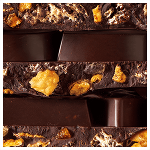 Fatso's Morn'N Glory Cornflake, Toast & Marmalade Dark Chocolate Bar 150g